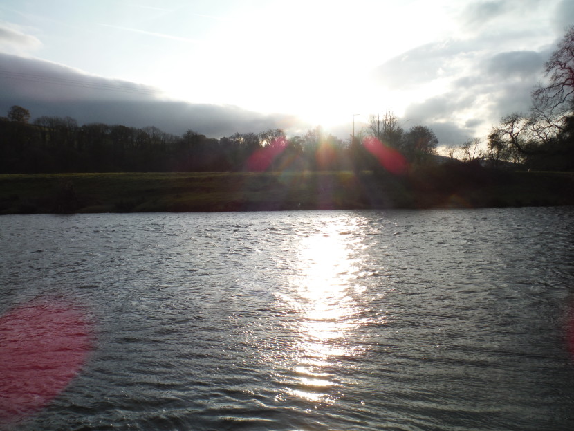 A rare glimpse of sun at Builth